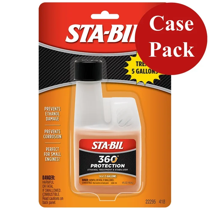 STA-BIL 360 Protection – Small Engine – 4oz *Case of 6*