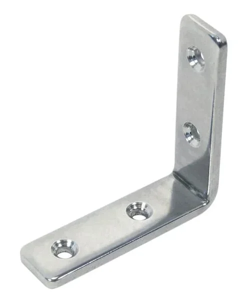 Stainless Steel Angle Bracket (4 Hole) – Various Sizes