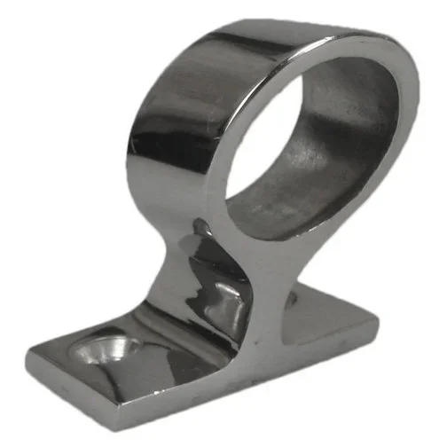 Stainless Steel Angled Open Handrail Brackets