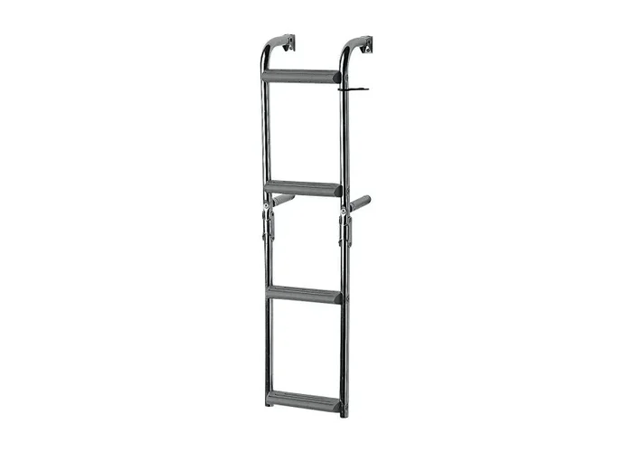 Stainless Steel Bathing Ladder, foldable / 4 steps