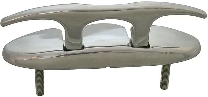 Stainless steel fold down cleat