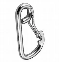 Stainless Steel Formed Eye Carbine Hook