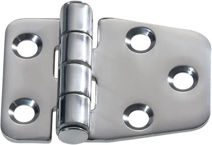 Stainless steel hinge flat