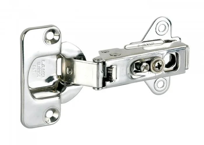 Stainless Steel Sprung Concealed Hinge / 19 mm overlay