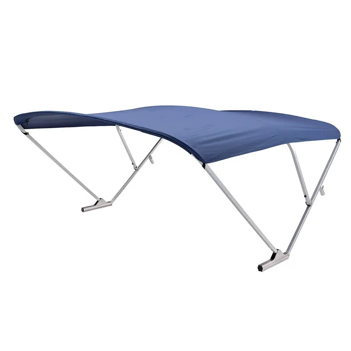 SureShade Power Bimini – Clear Anodized Frame – Navy Canvas