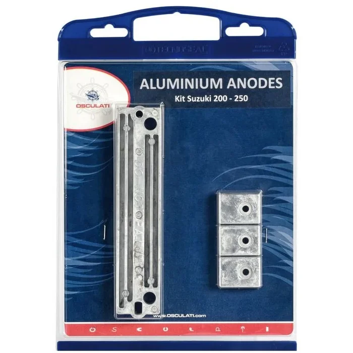 Suzuki 150/250 HP Magnesium Anode Kit by Tecnoseal for Nautical Supplies