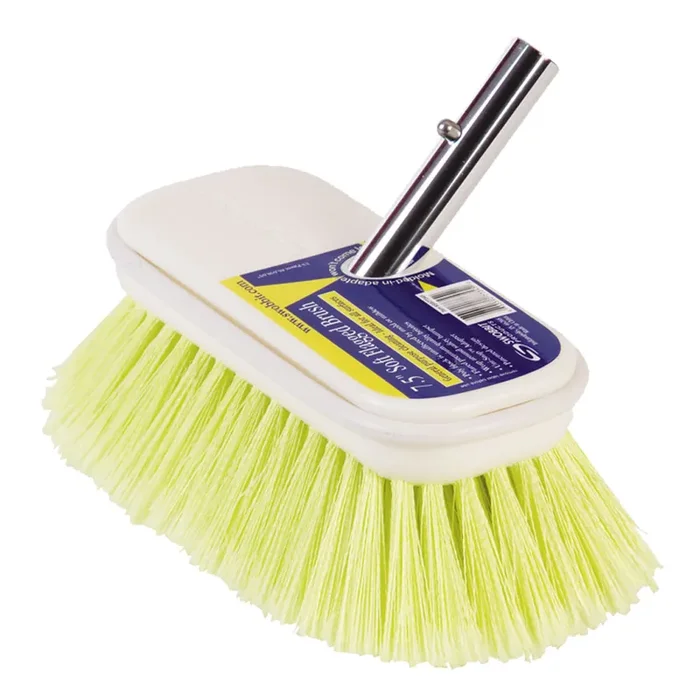 Swobbit 7.5in Soft Flagged Brush – Yellow