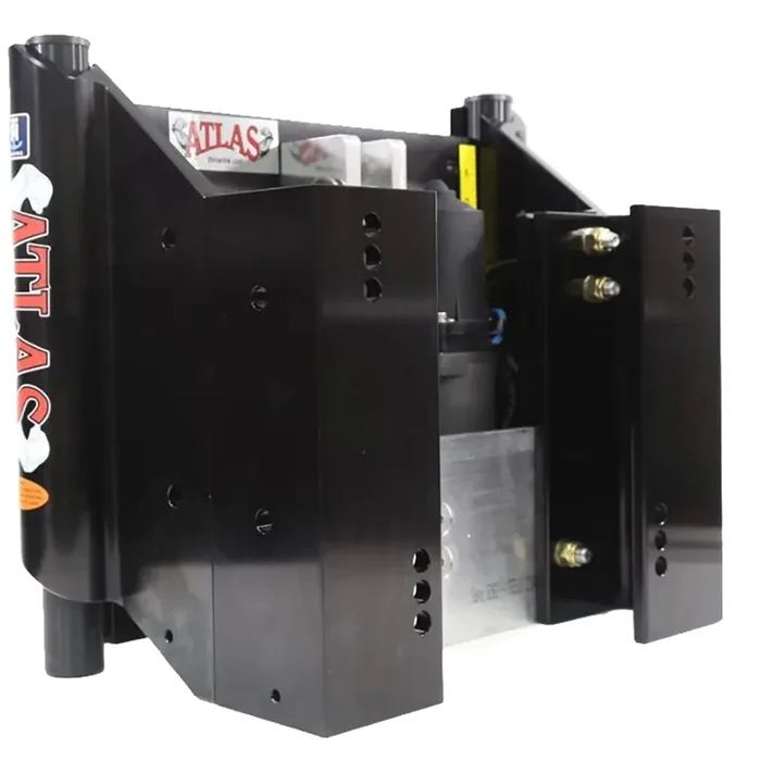 T-H Marine ATLAS 10″ Hydraulic Jack Plate Heavy-Duty for Verado – Black – AHJ-10VHD-B-DP