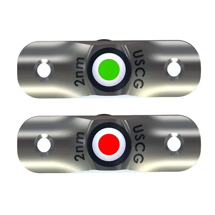 TACO Rub Rail Mounted LED Navigation Light Set – 2-1/2in