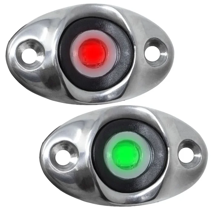 TACO Surface Mount LED Side Navigation Light Set – 1-3/4in