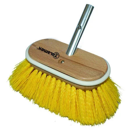 Talamex Deluxe Deck Brush Head 8″ Yellow