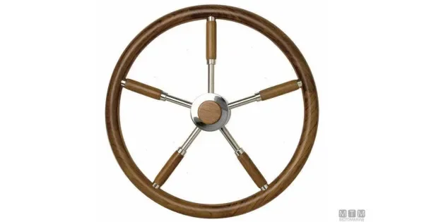 Teak Steering wheel ø 450 mm
