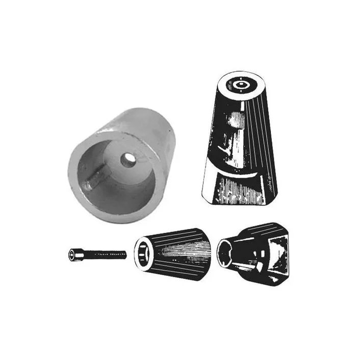 Technoseal 45mm Shaft Anode with Interchangeable Zinc Plate – 33x2mm Size