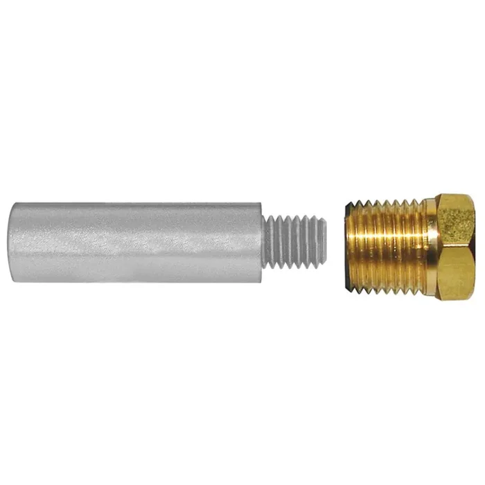Tecnoseal E4 Pencil Zinc with Brass Cap