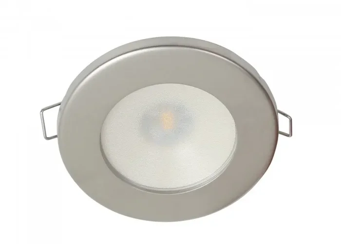 TED DUAL LED Ceiling Light / Stainless steel, satin