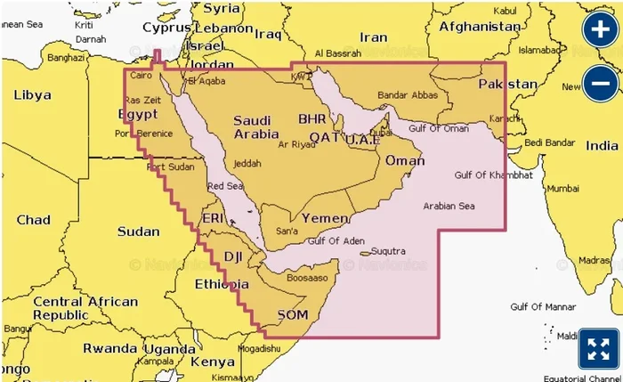 The Gulf & Red Sea -NSAW010R