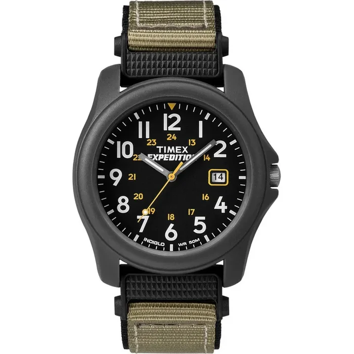 Timex Expedition Camper Nylon Strap Watch – Black