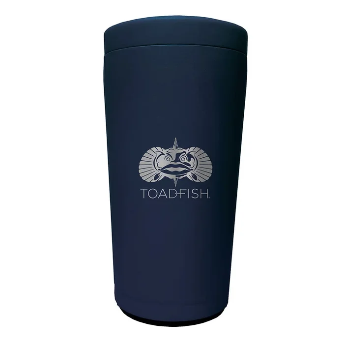 Toadfish Non-Tipping Can Cooler 2.0 – Universal Design – Navy