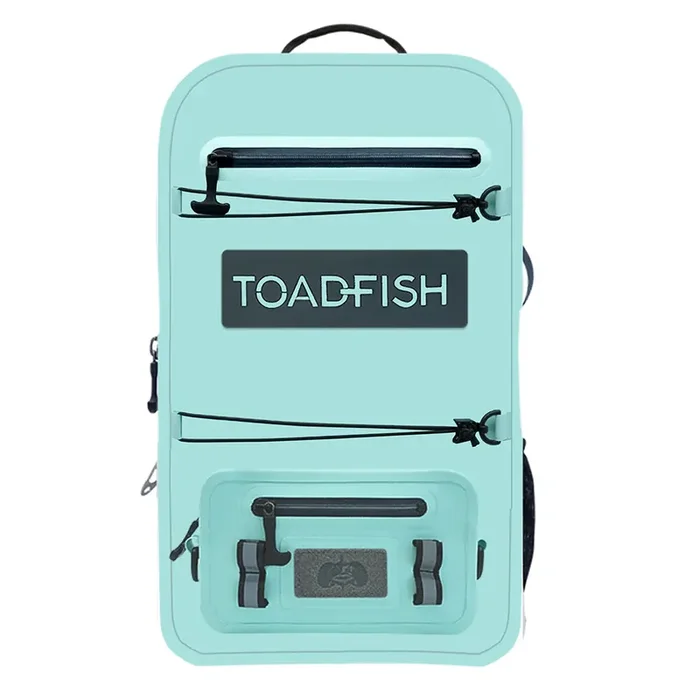 Toadfish Waterproof Backpack + Sling – Seafoam