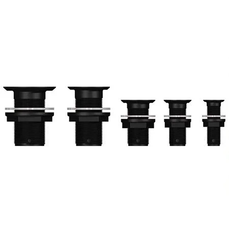 TruDesign Skin Fitting Recessed ½” BSP Black