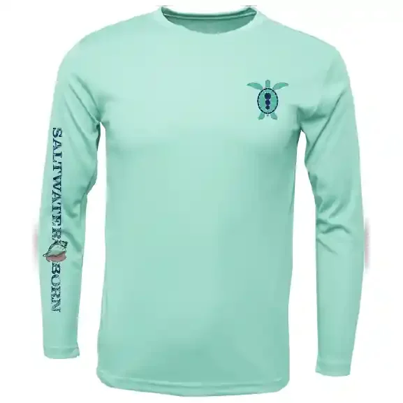 Turtle on Chest Long Sleeve UPF 50+ Dry-Fit Shirt