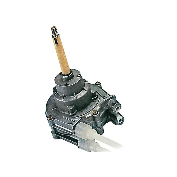Ultraflex 90° Chromed Cover for Outboard and Stern Drive Engines up to 10 Meters, 50 MPH Speed, 4 Steering Cycle, 200 mm Minimum Cable Radius, 228 mm Stroke
