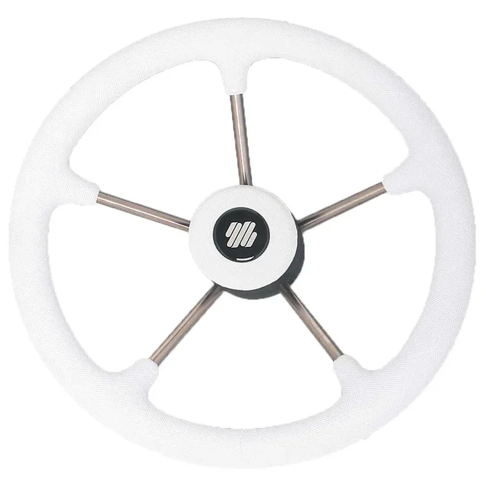 Ultraflex Steering Wheel (350mm / White Firm Grip)