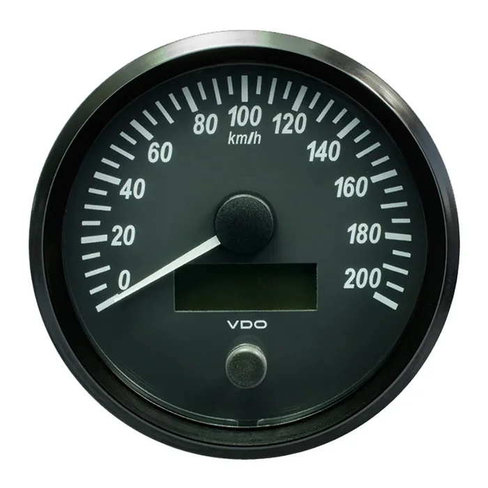 VDO SingleViu 100mm (4″) Speedometer – 200 KM/H