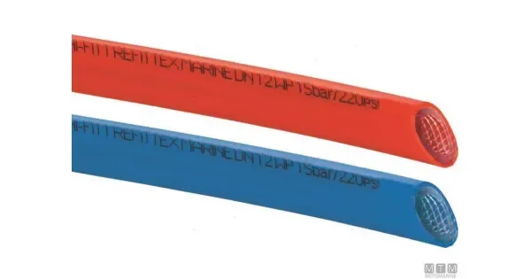 Water Hose Refittex 12.3mm Red