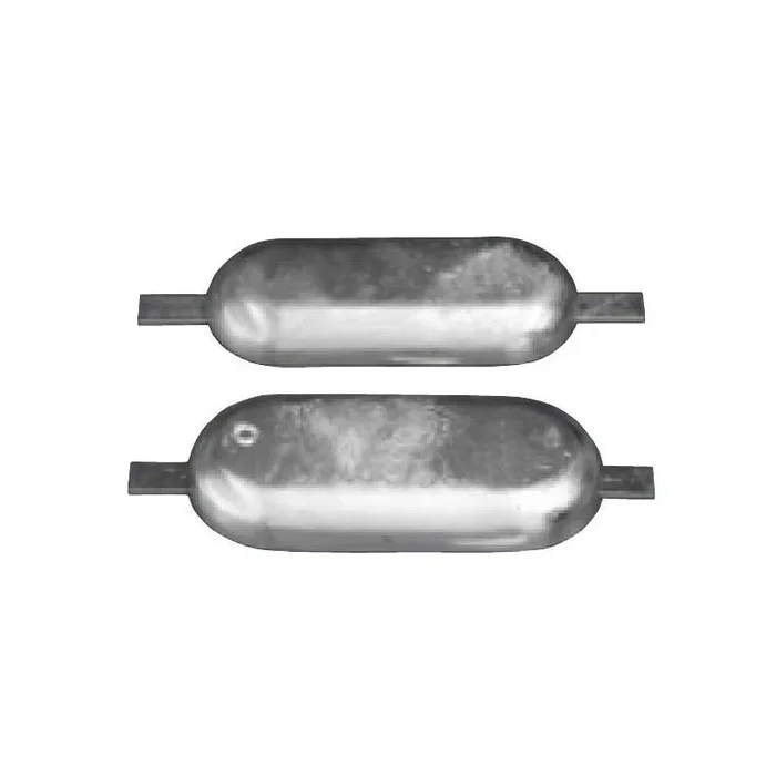 Weldable Magnesium Anode 400 x 152 mm – 4 kg by Tecnoseal for Nautical Supplies