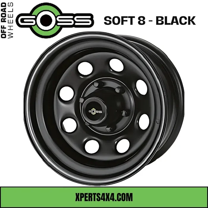 Wheel GOSS SOFT8 Steel – Matte Black