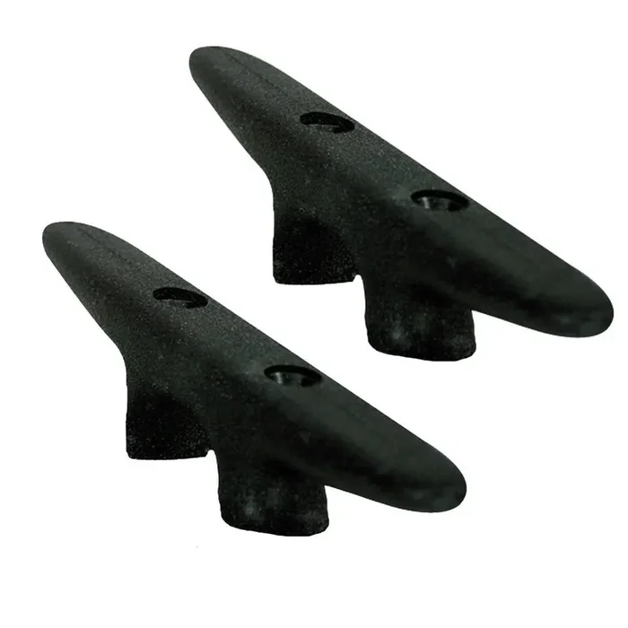 Whitecap Black Nylon Cleat 6in Pair