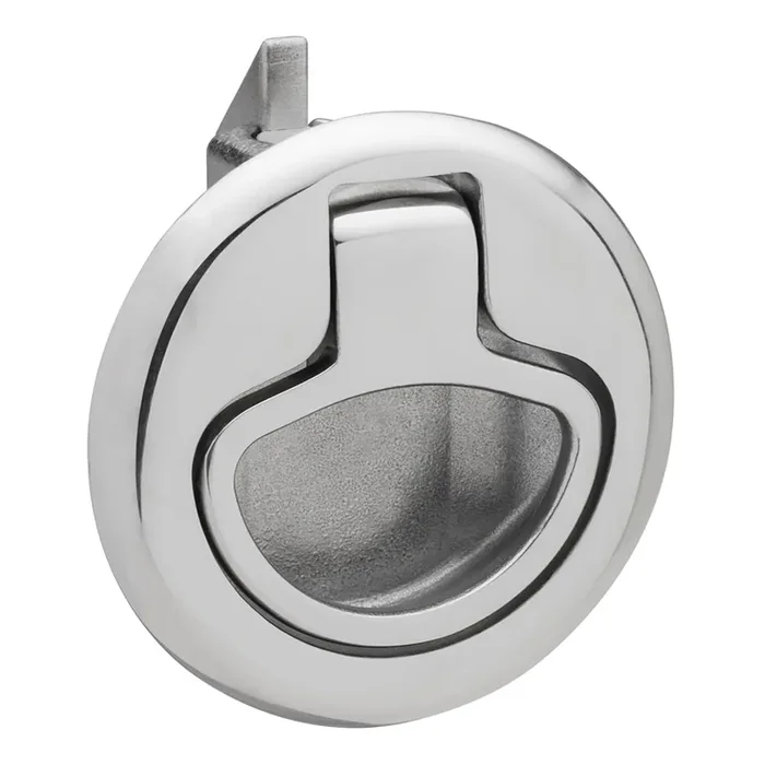 Whitecap Slam Latch Stainless Steel Non-Locking Ring Pull – 6135C