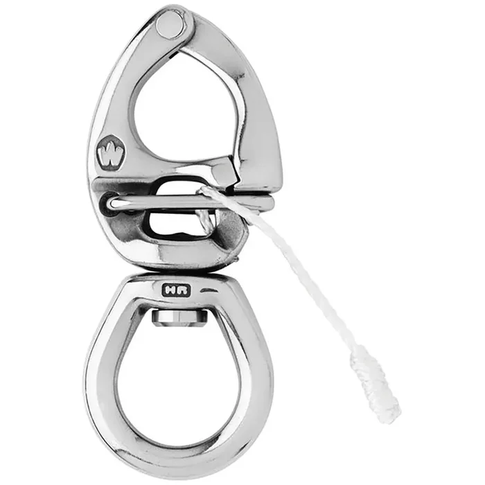 Wichard HR Quick Release Snap Shackle With Large Bail – 80mm Length – 3-5/32″ – 2773