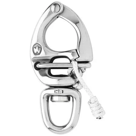 Wichard Quick Release 130mm HR Snap Shackle Swivel Eye