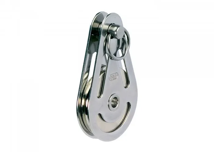 Wire Rope Block / Axle with Circlip / 4 mm / plain bearing
