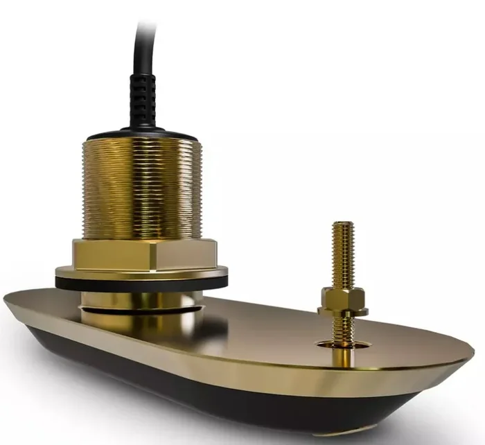 Xdcr, 3D Bronze Thru-Hull, 12 Deg. Stbd