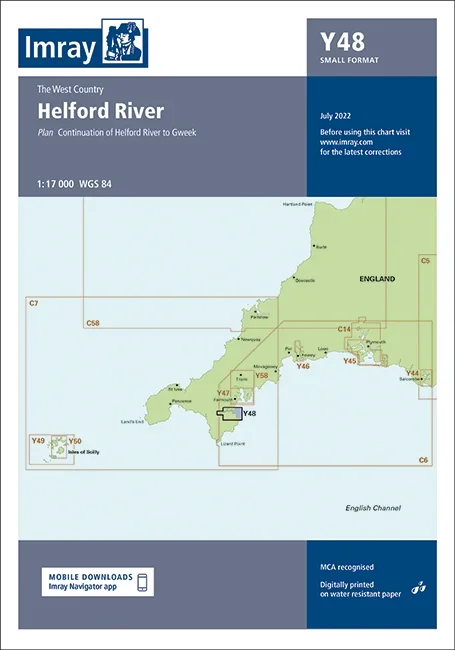 Y48 Helford River (Imray Chart)