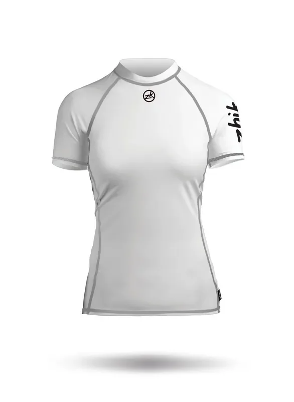 Zhik Womens Short Sleeve Spandex Top