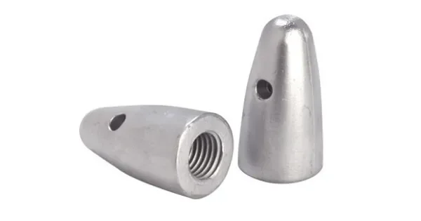 Zinc Ogive Anode for Propeller shaft 35mm